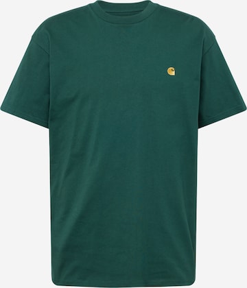 Maglietta 'Chase' di Carhartt WIP in verde: frontale