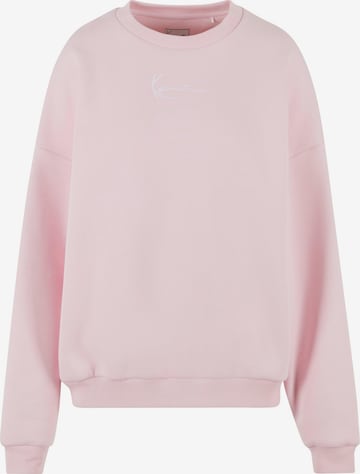 Karl KaniSweater majica 'Essential Os' - roza boja: prednji dio