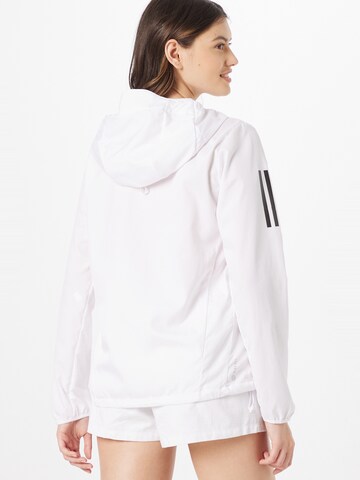 Veste de sport 'Own The Run ' ADIDAS SPORTSWEAR en blanc