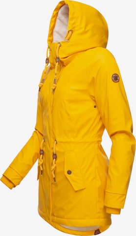Giacca funzionale 'Monadis Rainy' di Ragwear in giallo