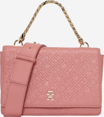 TOMMY HILFIGER - Bolso de mano en rosa: frente