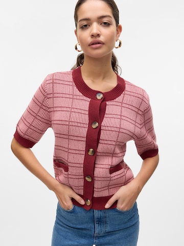 VERO MODA Вязаная кофта 'VMMARVELOUS' в Красный