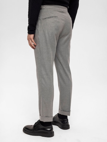 Antioch Regular Pleat-Front Pants in Grey