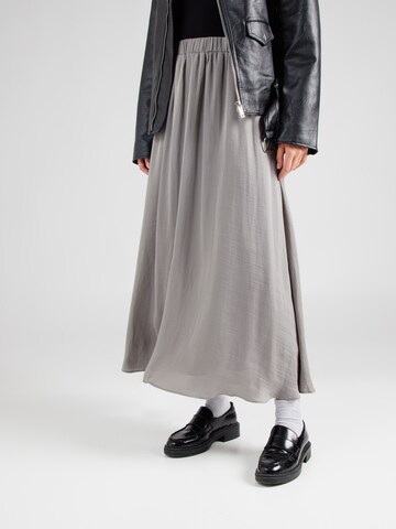 Gina Tricot Rok in Grijs: voorkant