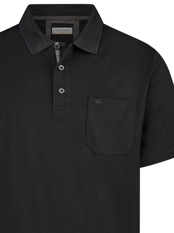 redmond Shirt 'Basic'‌‌‌‌‌‌‌‌‌‌ in Schwarz