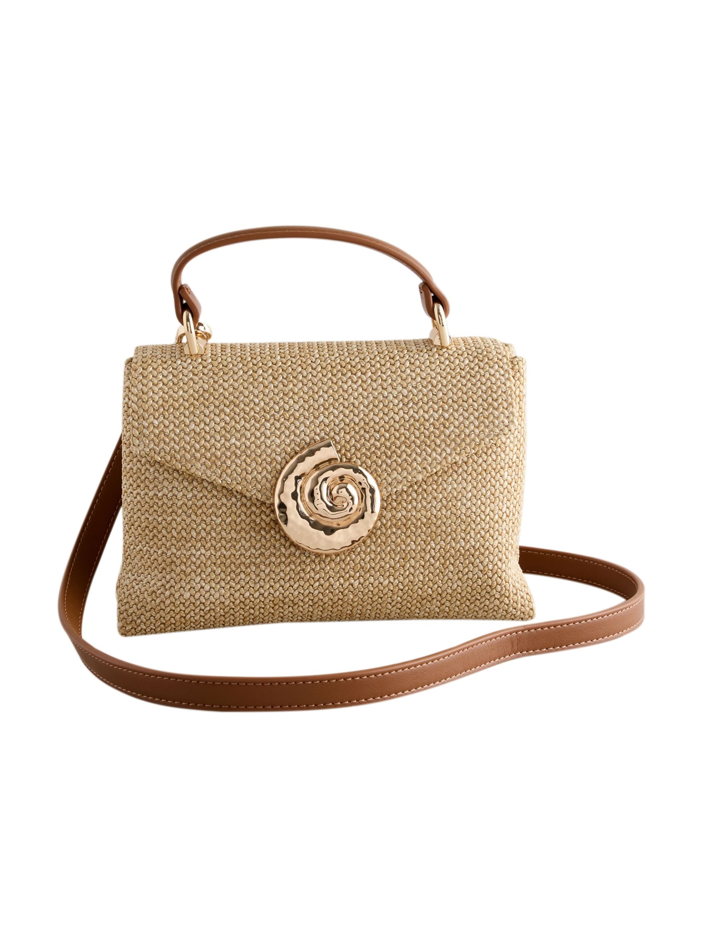 NextPismo torbica - bež boja: prednji dio