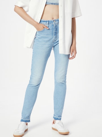 Skinny Jeans '501  Skinny' di LEVI'S ® in blu: frontale