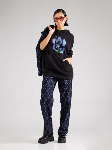 HUGO - Sudadera 'Dejandra' en negro
