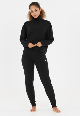 Athlecia Regular Sweathose 'Dava' in Schwarz