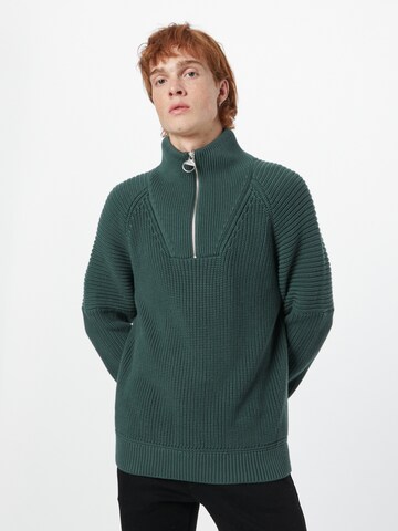 ARMEDANGELS Sweater 'Kalves' in Green: front