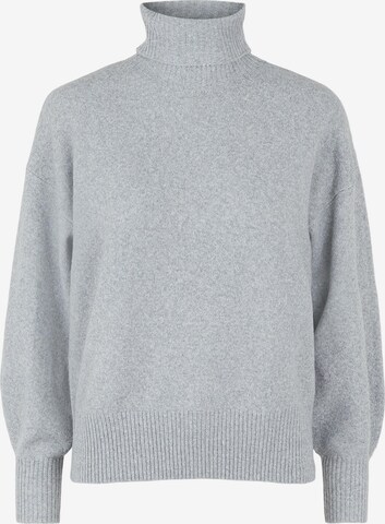 PIECES Sweater 'Cava' in Grey