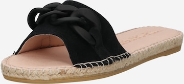 MACARENA Pantofle 'Playa' – černá: přední strana