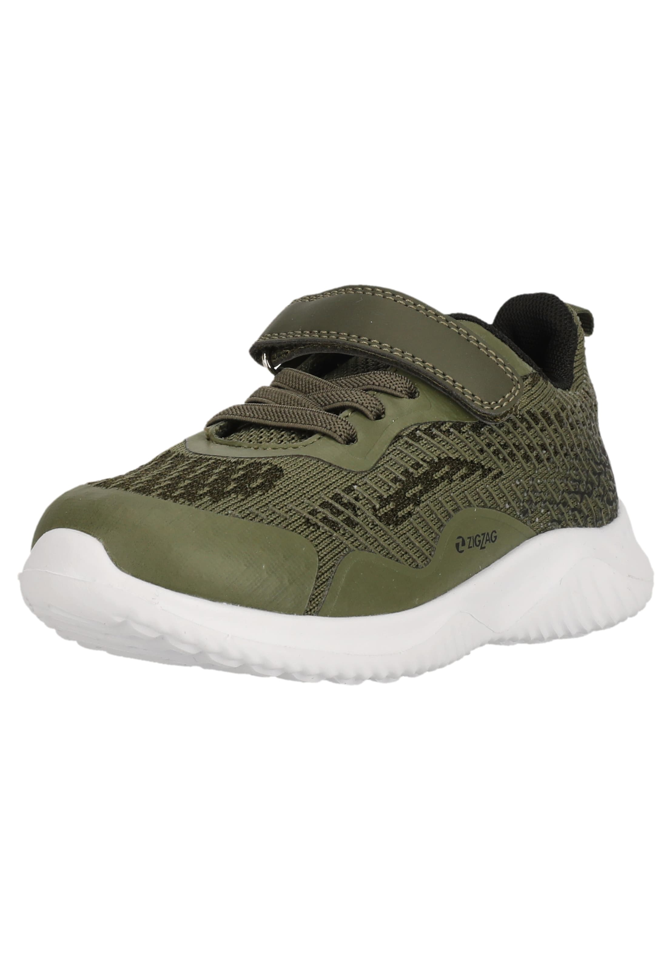 ZigZag Sneaker 'Gumpa' in Grün: Vorderseite