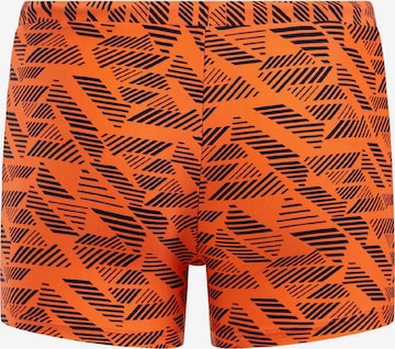 WE Fashion Badeshorts i oransje