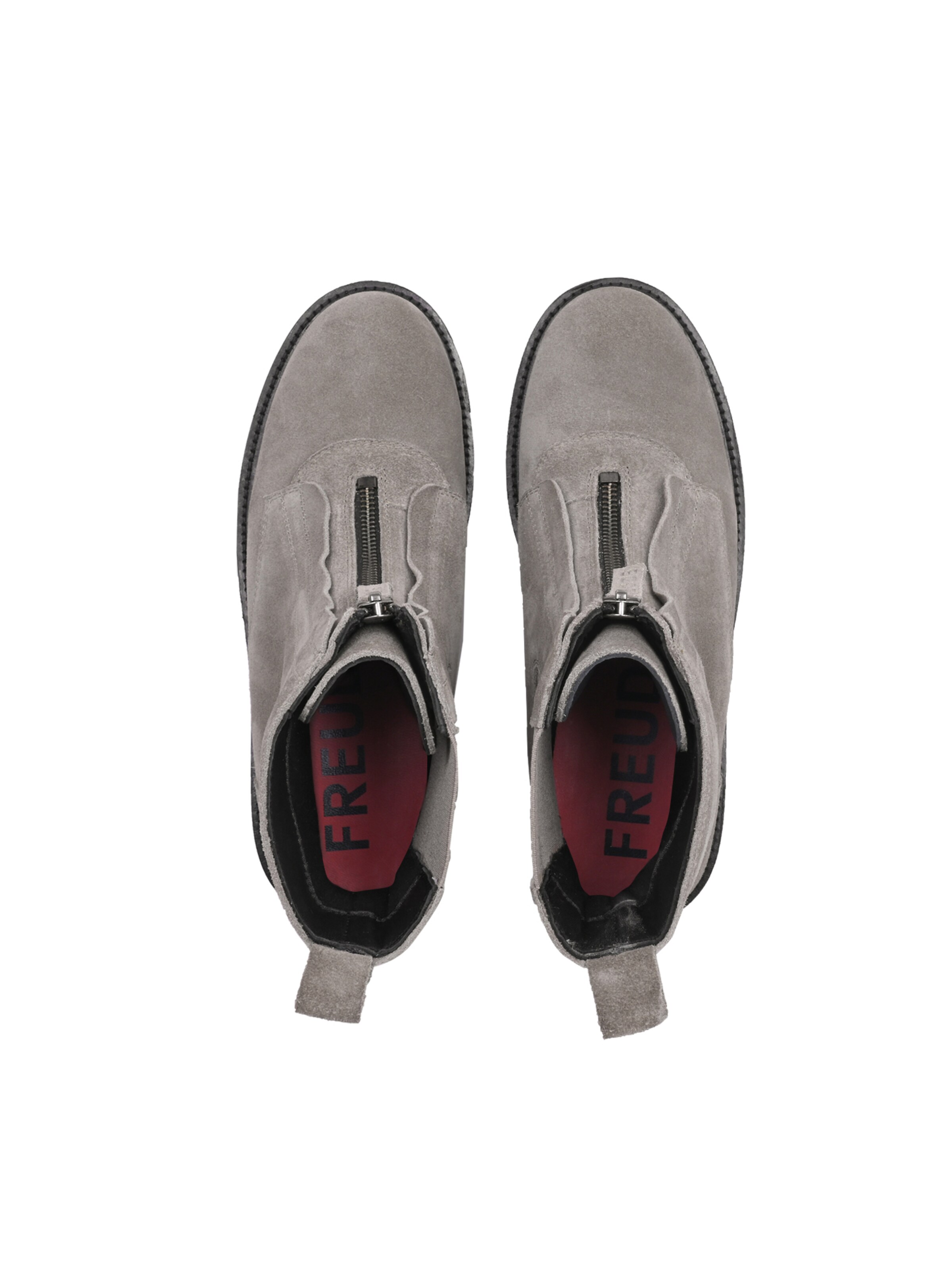 FREUDE Enkellaarsjes 'BEVERLY' in Grijs