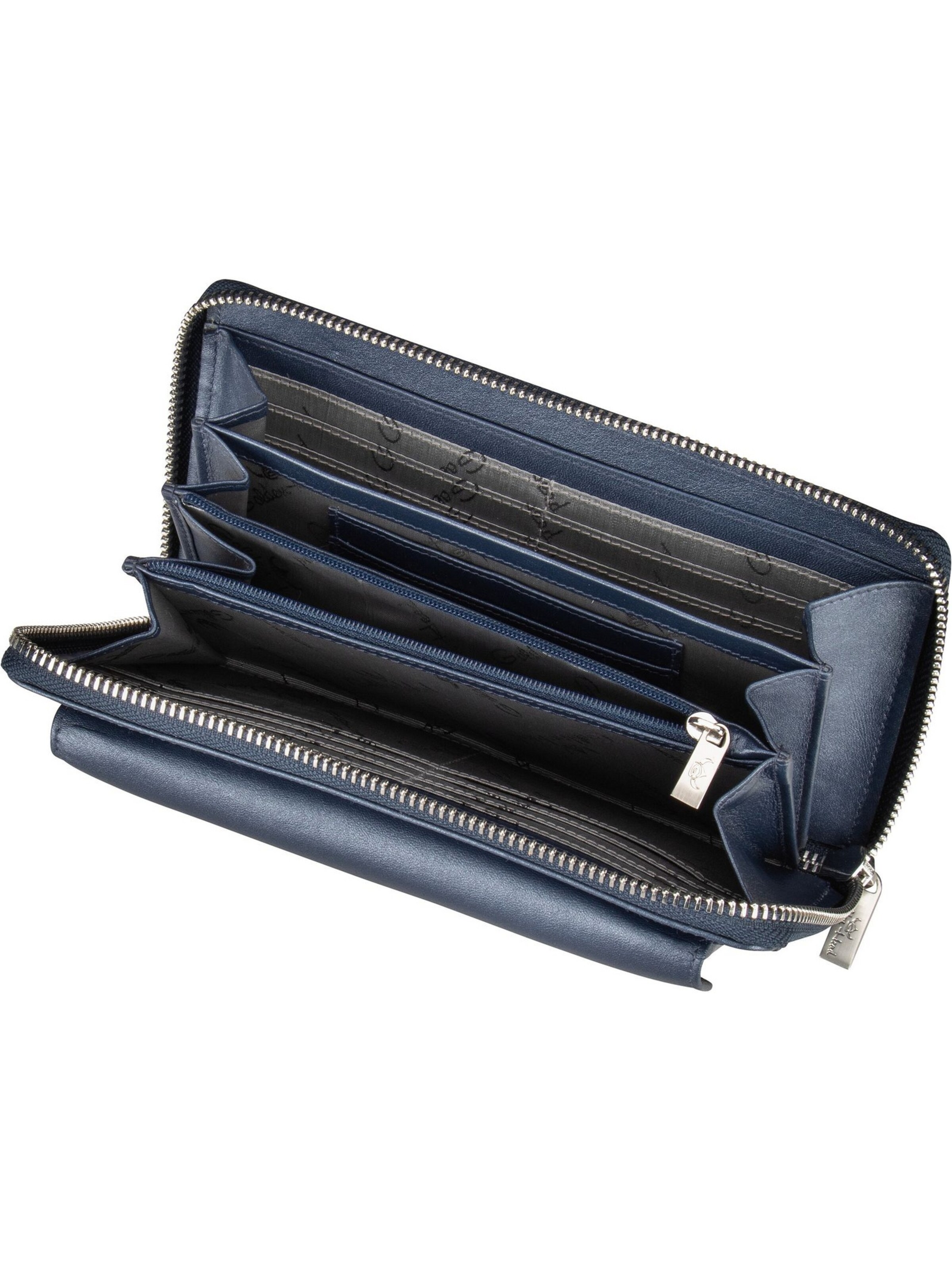 Porte-monnaies 'Valencia' GOLDEN HEAD en bleu