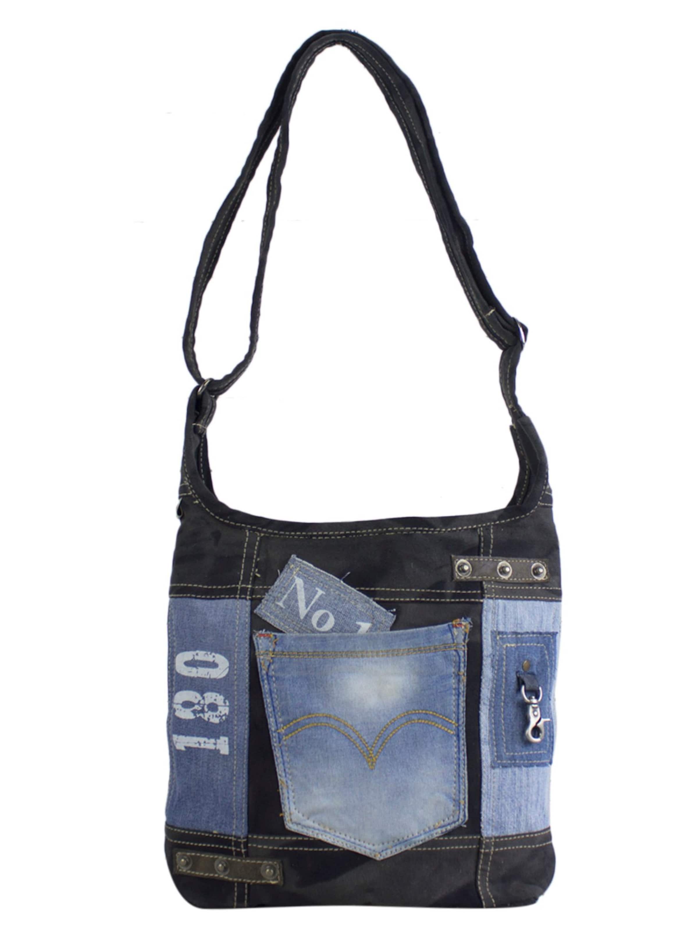 Sunsa Crossbody Bag 'Sunsa' in Blue: front