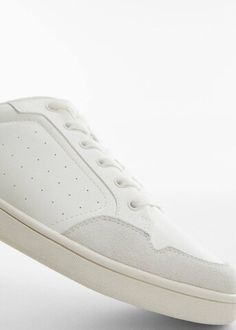 MANGO KIDS Sneakers 'Thiago' in White