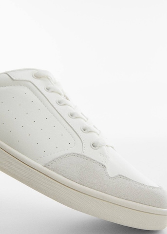 MANGO TEEN Sneaker 'thiago' in Weiß