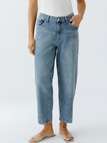 Tapered Jeans di OUI in blu: frontale