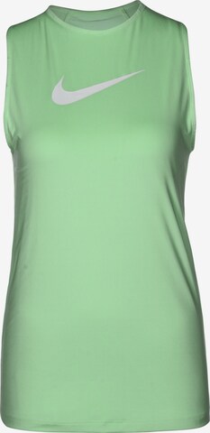 Top sportivo di NIKE in verde: frontale