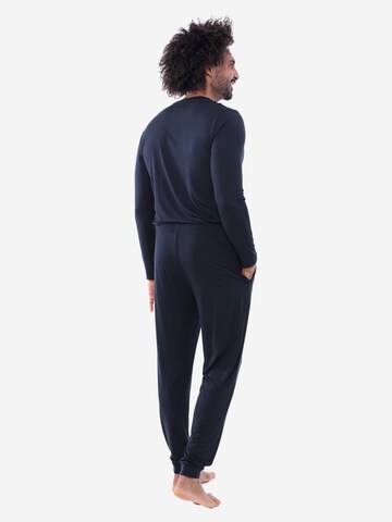 Mey Pyjama lang 'Jefferson' in Blauw
