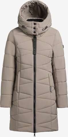 Manteau d’hiver 'Fitt3' khujo en beige : devant