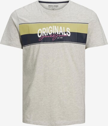 JACK & JONES Shirt 'Mason' in Grey: front
