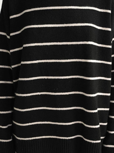 MixRay Oversized Sweater in Black / White, Item view
