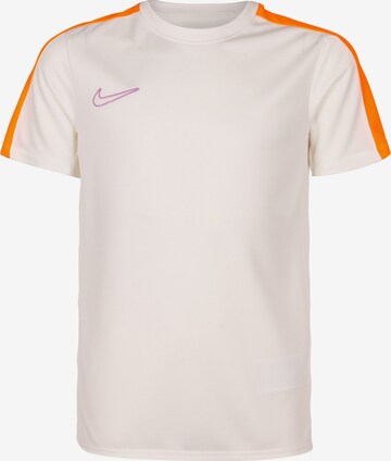 T-Shirt fonctionnel 'Academy 23' NIKE en beige : devant