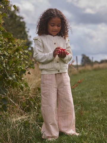 Lil'Atelier Strickjacke in Weiß
