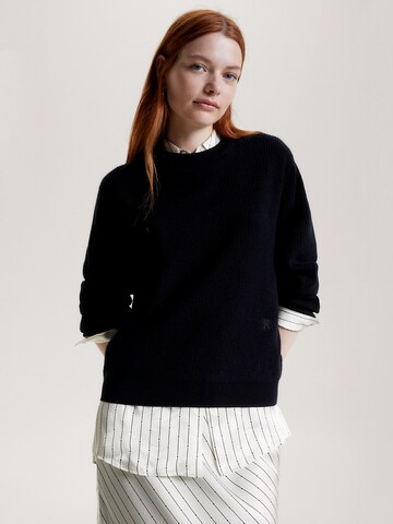 Pull-over TOMMY HILFIGER en noir : devant