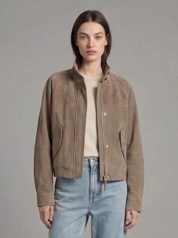 Veste mi-saison 'Adriana' RICANO en marron : devant