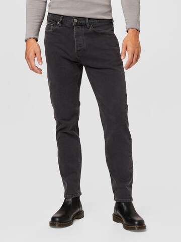 SCOTCH & SODA Regular Jeans 'The Drop regular taper jeans in organic' in Black: front