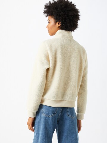 Calvin Klein Jeans Sweatshirt 'SHERPA' in Beige