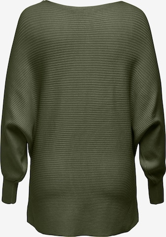 ONLY Carmakoma Sweater 'Adaline' in Green