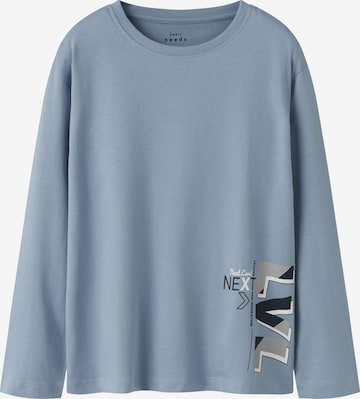 Maglietta 'NKMVAGNO' di NAME IT in blu: frontale