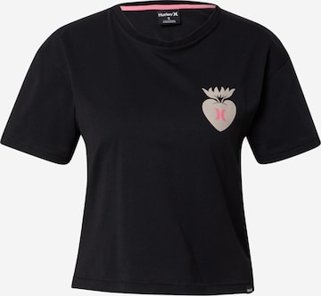 Hurley Performance Shirt 'OCEANCARE HOPE' in Black: front