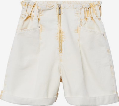 Jeans 'Angela' MANGO pe galben auriu / alb, Vizualizare produs