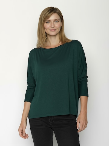 Maglietta ' Simper Basic ' di GREENBOMB in blu: frontale