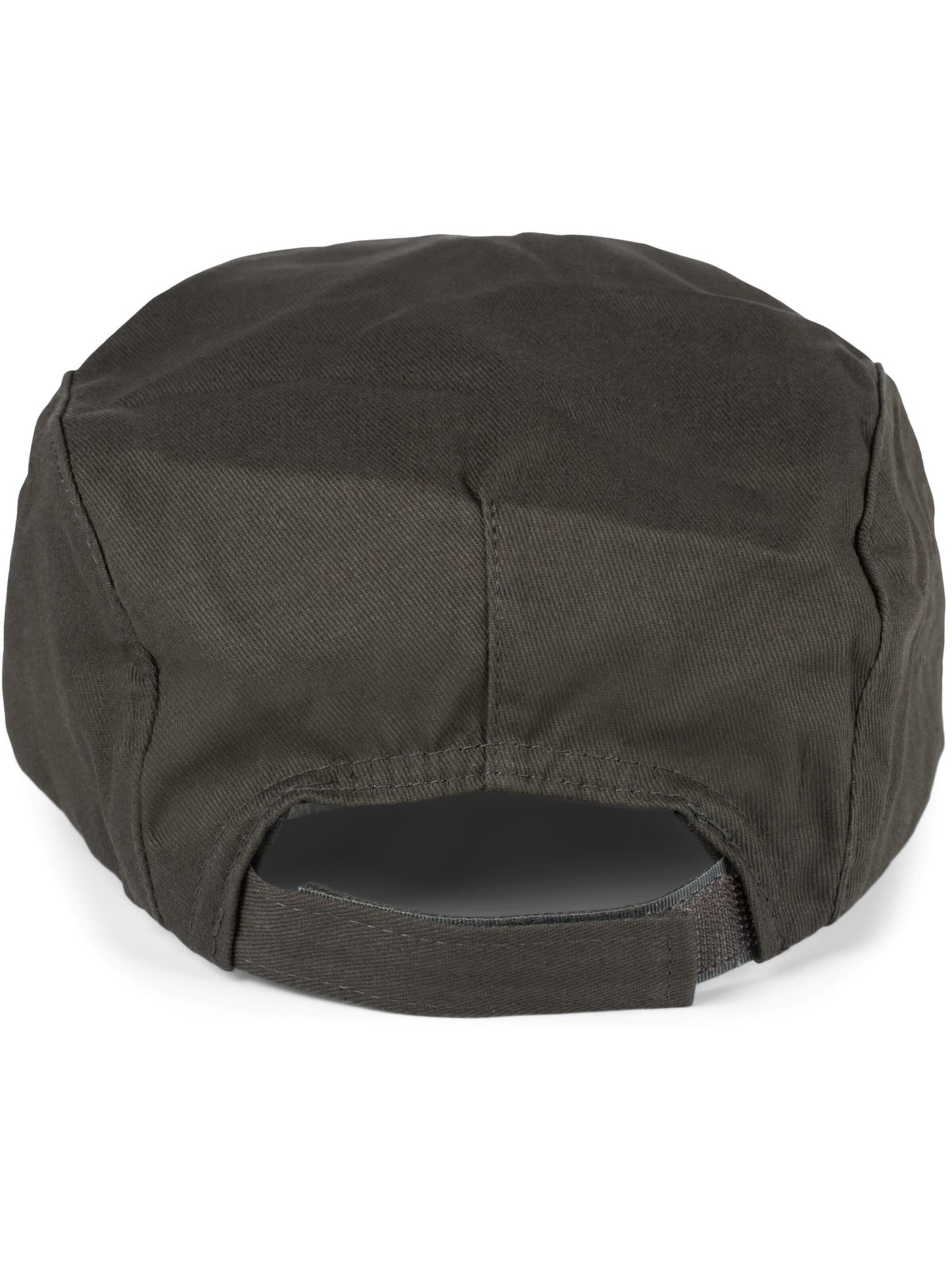 styleBREAKER Mütze 'Cabrio Cap einfarbig'‌‌‌‌‌‌ in Grau