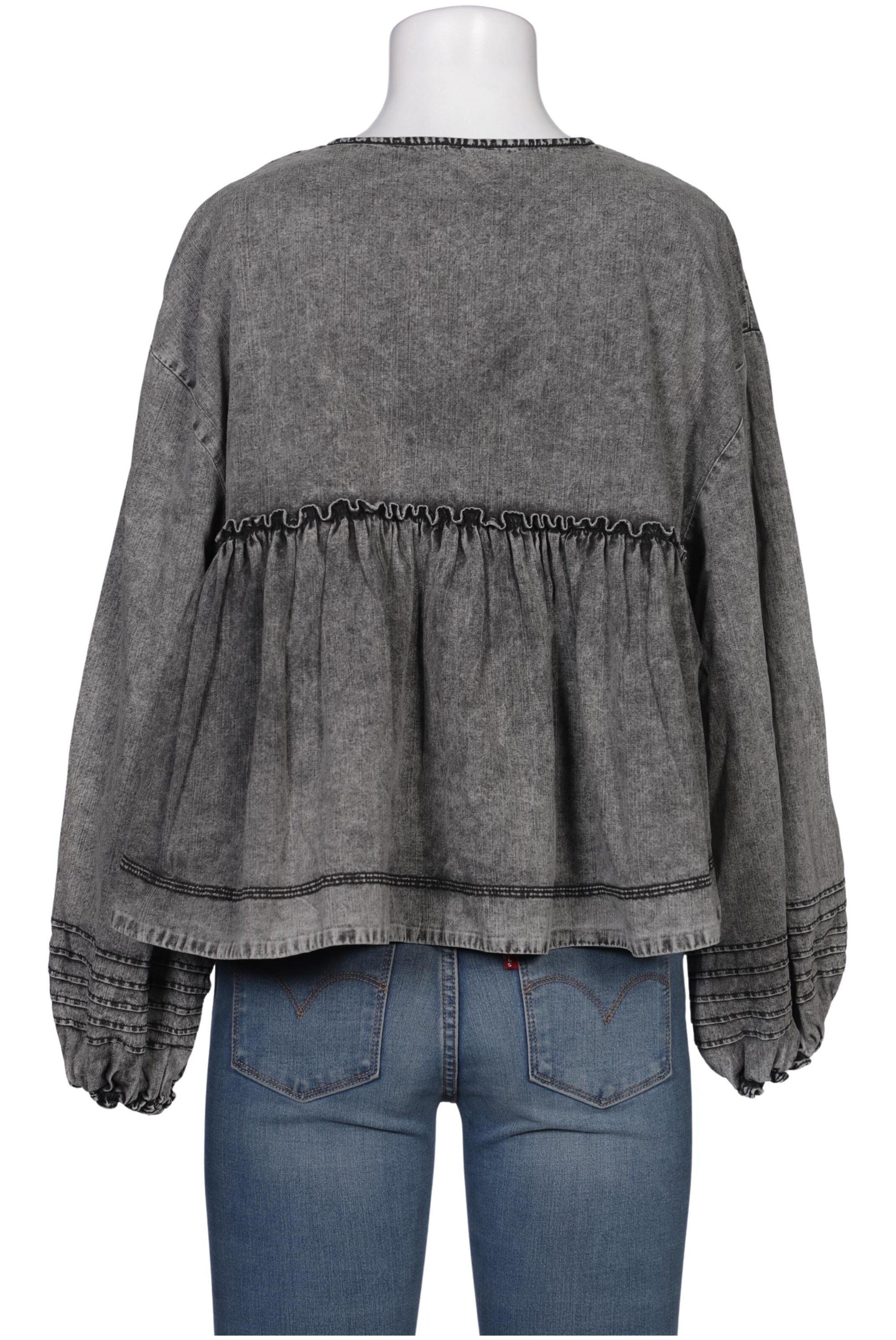 Free People Bluse S in Grau