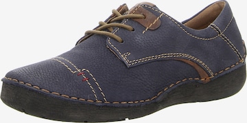 JOSEF SEIBEL Schnürschuh 'Fergey 41' in Blau: Vorderseite