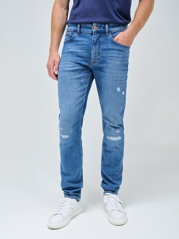 Salsa Jeans Slimfit Jeans in Blau: Vorderseite