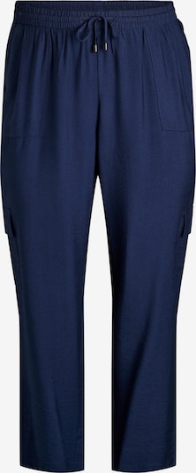 Pantaloni cu buzunare 'Cavilma' Zizzi pe bleumarin, Vizualizare produs