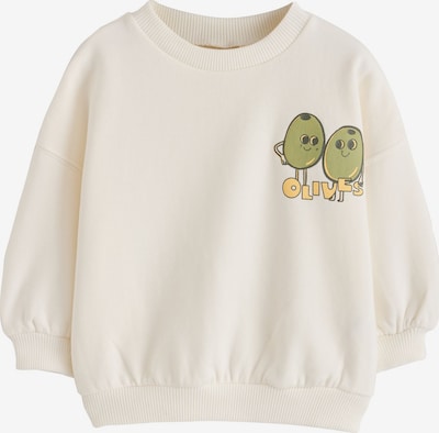 Next Sweater majica veličine 68 u boja pijeska / travnato zelena, Pregled proizvoda