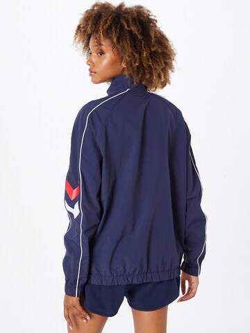 Hummel Sportjas in Blauw