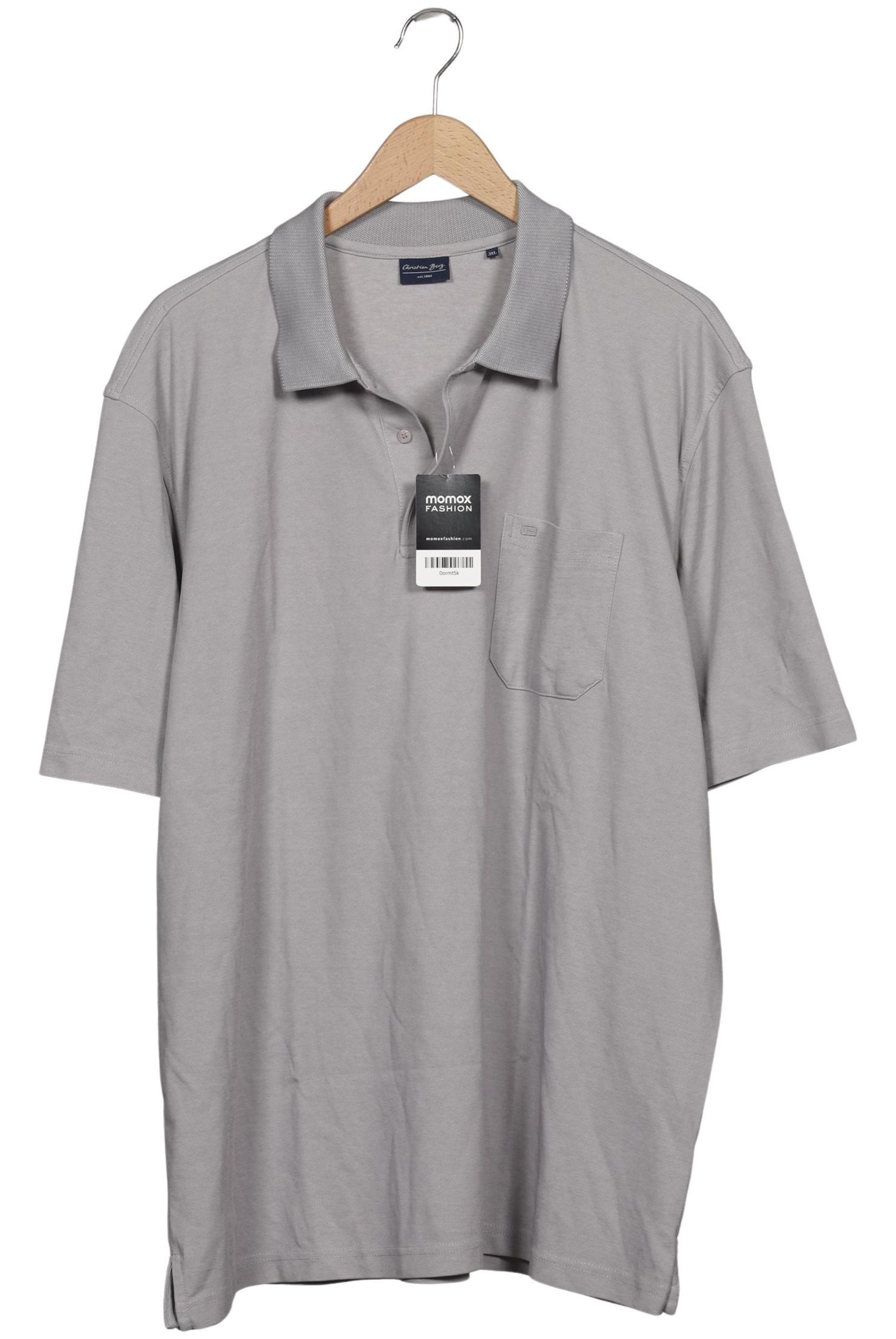 Christian Berg Shirt in XXXL in Grey: front