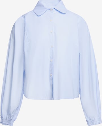 Chemisier faina en bleu : devant