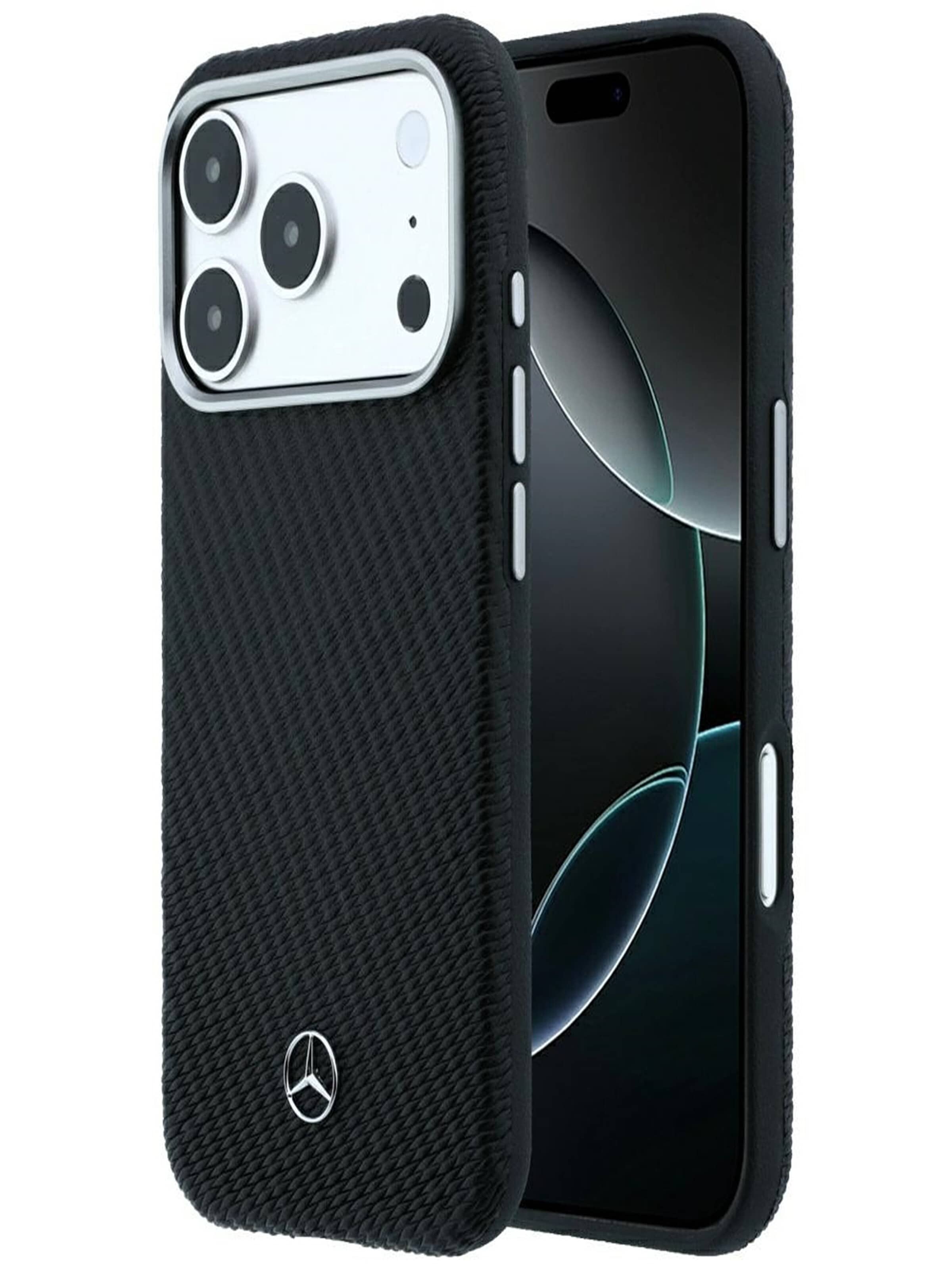 Mercedes Smartphone case 'Mercedes for iPhone 18 Pro Max / 17 Pro Max' in Black: front